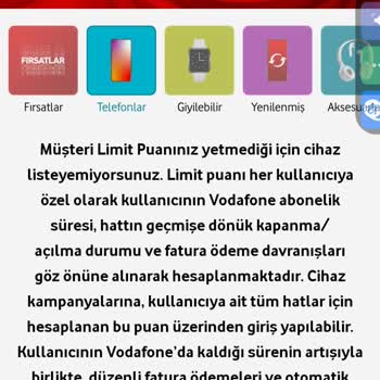 Vodafone Keyfi Puan Sıfırlaması