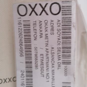 Oxxo Boş Kutu Yolladı.
