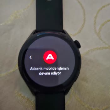 Akbank Huawei Watch 3 Uygulama Hatası