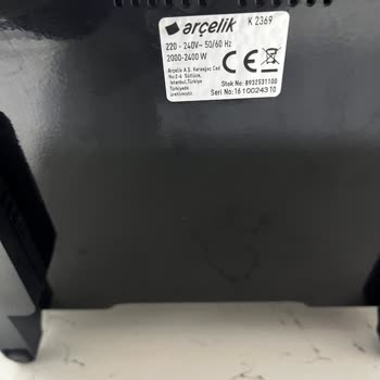 Arçelik K2369 Tost Makinesi Yedek Parça Sıkıntısı