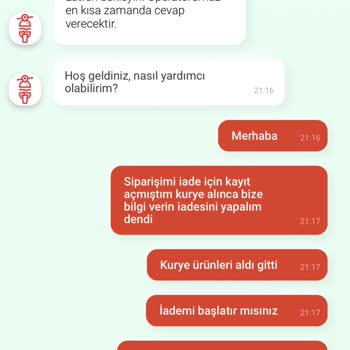Tıkla Gelsin Müşteri Temsilcisi Sorunu