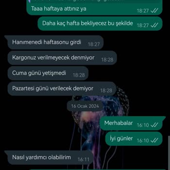 Nare Giyim Web Sitesinden Yapılan Alışveriş Sonrası Ürünlerim Gecikti