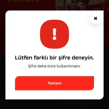 Nescafe Şifre Daha Önce Kullanılmış Yalanı
