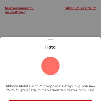 Akbank Mobile Giriş Yapamıyorum