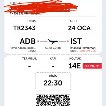 THY Ekstra Ödenen Ücret, Alınamayan Hizmet.