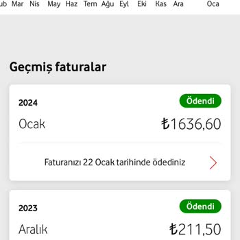 Vodafone Tarifenin 8 Katı Fatura Yansıtıyor