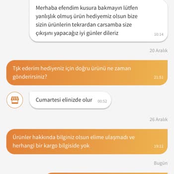 Trendyol Üzerinden Alınan Ürünün Yanlış Gönderilmesi Ve İlgisizlik