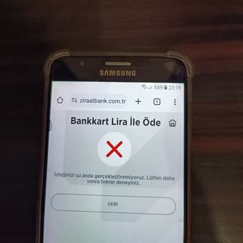 Ziraat Bankası Bankkart Lira Kullanmama Sorunu