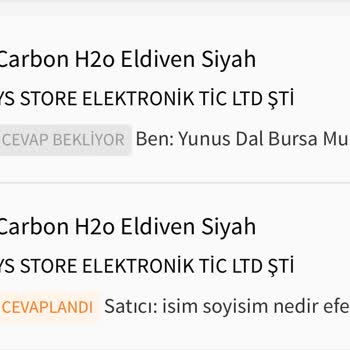 Trendyol Satıcı İle Mesajlaşma
