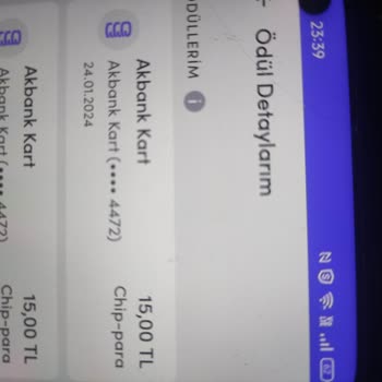 Akbank Kampanyaya Dahil Olduğum Chip Paraları Yüklemiyor