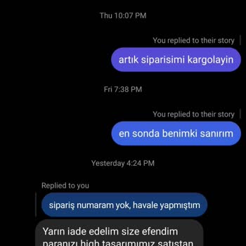 Esshoe.co Boşa Bekletildim, Oyaladılar