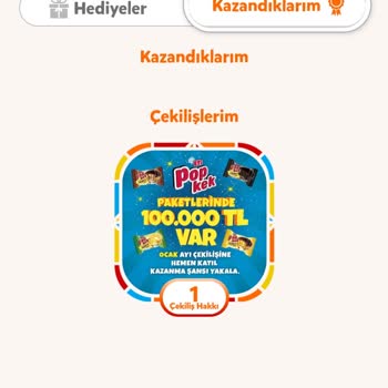 Eti Gıda Çekilişi Kazanıp Kazanmadığımı Öğrenmek İstiyorum