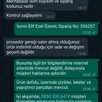 Selin Shoes İade Yapmıyor (Tüketicinin Korunması Kanunu'na Aykırı)