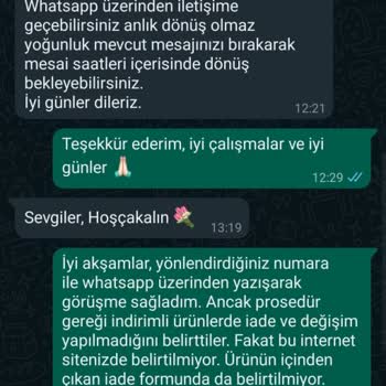 Selin Shoes İade Yapmıyor (Tüketicinin Korunması Kanunu'na Aykırı)