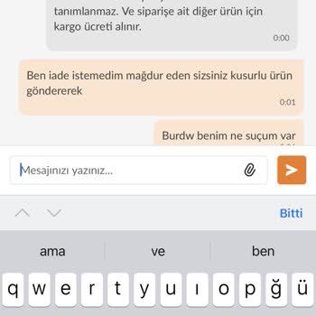 Trendyolmilla Kusurlu Ürün Ve Haksız Kesinti Şikayeti