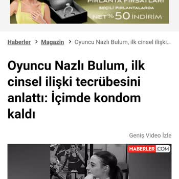 Haberler.com Ahlaksızlıkları Habermiş Gibi Yayınlamasından Bıktım