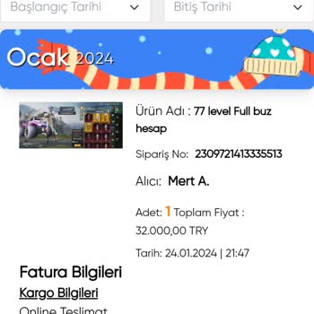 Kabasakalonline.com Sattığım Hesap Ücreti Ödenmedi