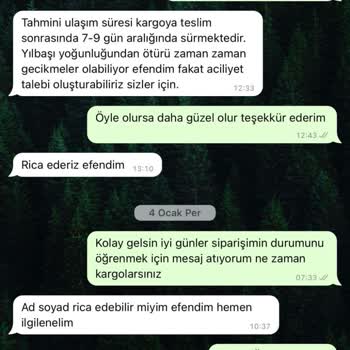 Gümüşrüya Kargoda Geciken Kolye Siparişi Ve İletişim Sorunları