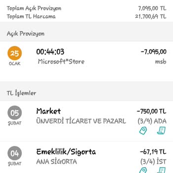 Microsoft Store Bilgim Dışında Kartımdan Para Çekti