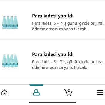 Amazon Kargo Şirketi Ürün Hasarına Kendisi Karar Verip Ulaştırmadı