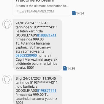 QNB Finansbank Harcama Yapılmıştır Bilgim Dışında