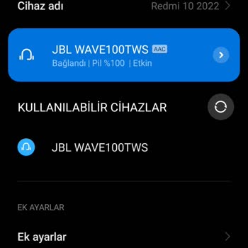 JBL Kulaklık Ayrı Ayrı Cihazımda Çıkıyor