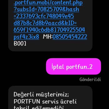 Trend-Portfun Haksız Abonelik Ücreti