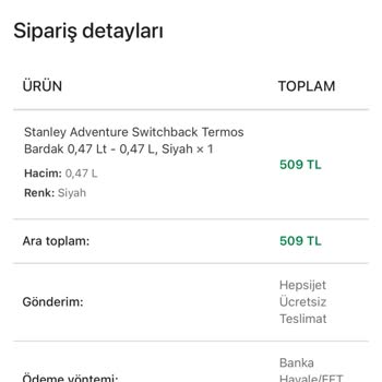 Bardak Deposu Adlı E Satış İle İletişim Kuramıyorum