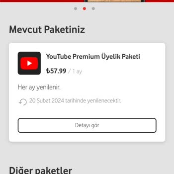 Vodafone Youtube Premium Üyelik Aldım Kullanamıyorum