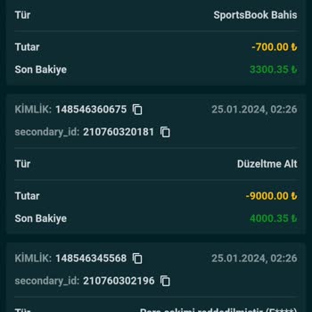 Gonebet Bakiye Siliyor. 13 Bin Bakiyem Silindi.