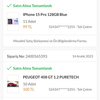 Trendyol Çekiliş Mağduriyeti