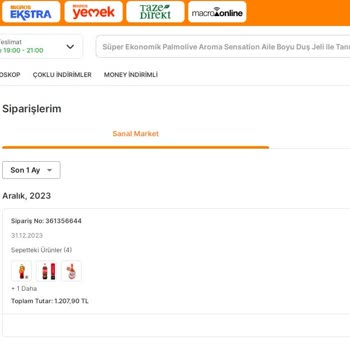 Migros Sanal Market Sorumlularının Duyarsızlığı