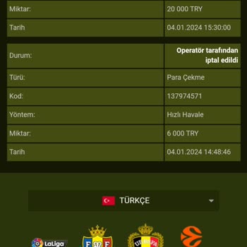 GrandPashaBet Paranın Ödemesini Yapmıyor