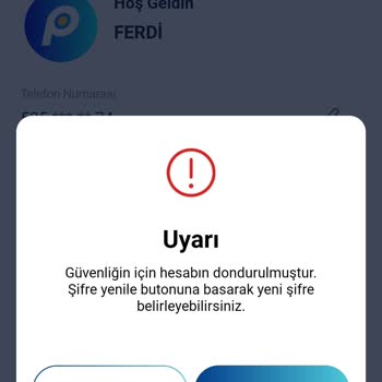 Paycell Şifre Sıfırlama Problemi