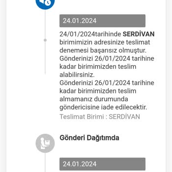 Yine MNG, Yine Gelmeyen Kargo