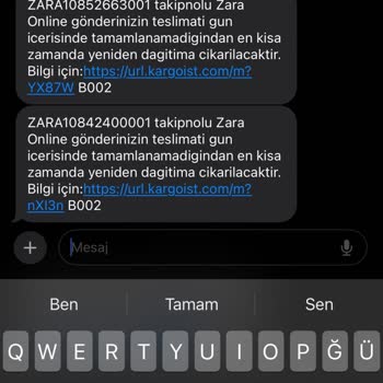 Kargoist Dağıtıma Çıkıp Gelmeyen Kargo