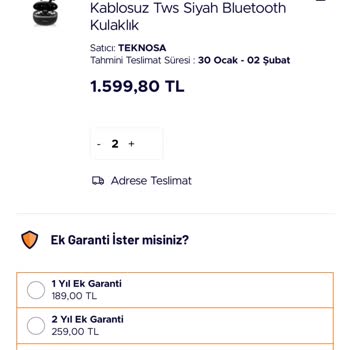 Teknosa Teslimat Ve Stok Sorunu Müşteri İhlali
