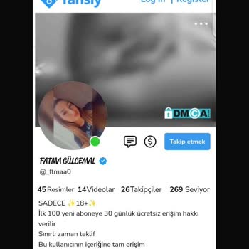 OnlyFans Adıma Fake Hesap Açılmış