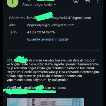 Quick Sigorta Değer Kaybı Tazminat Sorunu