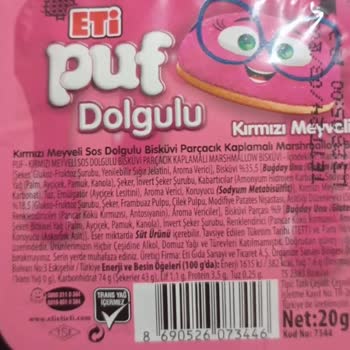 Eti Gıda Eti Hatalı Ürün