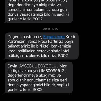 Enpara Hesap Ve Kredi Kartı Kullanımı Aniden Durduruldu