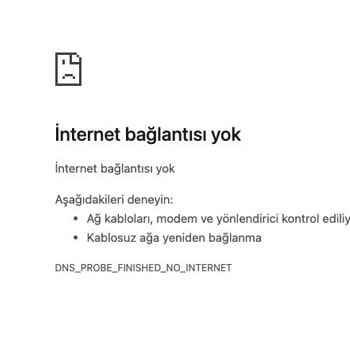 Kablo Net Genel Arıza Sebebi İle Uzun Süreli İnternet Kesintileri