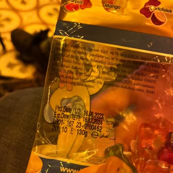 Haribo Jelibonunda Sinek Çıktı