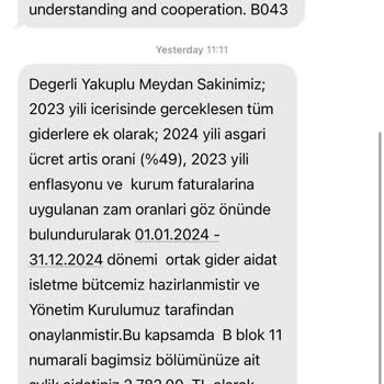 Asy Yönetim Ve Danışmanlık Aidat Adaletsizliği Meydan Yakuplu Proje