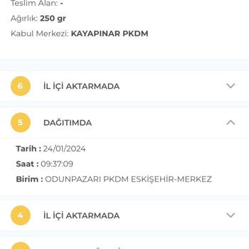 PTT Kargo PTT Teslimat Sorunu