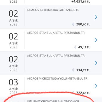 Kitup App Kredi Kartımdan Çekilmeye Devam Eden Tutarlar Hakkında