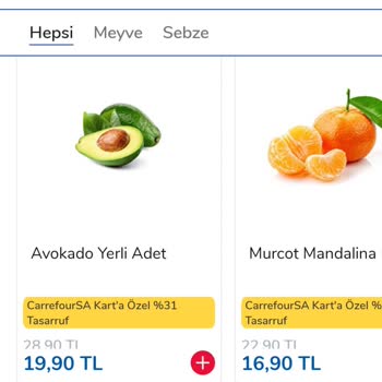 Carrefour Uygulama İndirimli Ürün Karmaşası