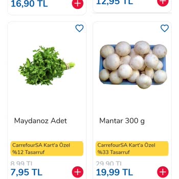 Carrefour Uygulama İndirimli Ürün Karmaşası