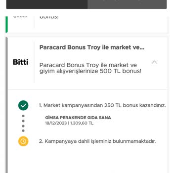 Garanti BBVA Bonus Kampanyası Hayal Kırıklığı