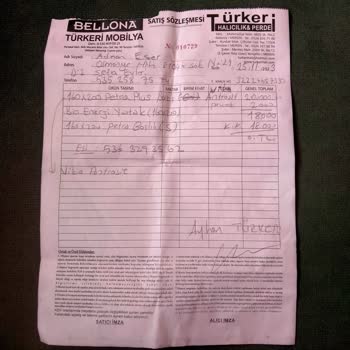 Bellona Ürünleri Teslim Etmiyor.